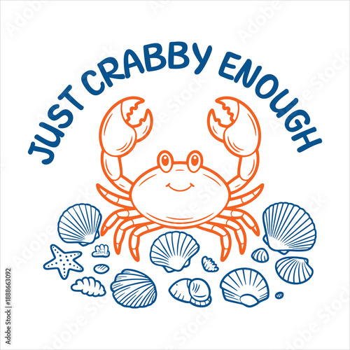 Just crabby enough