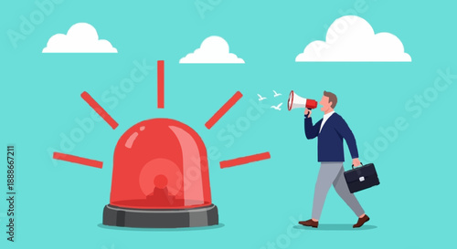 Warning Signal And Business