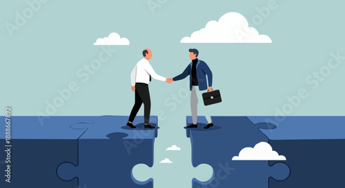 Business People Handshake Deal