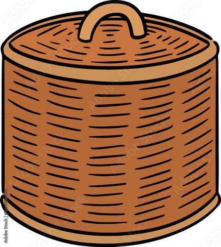 wicker basket