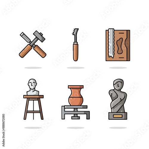 Tools and Sculpting Studio Items