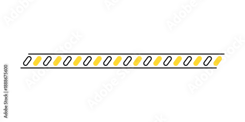 caution line element