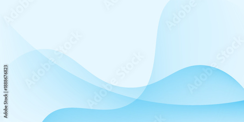 Smooth stylish blue wave background, Abstract white wavy glowing lines on a blue background. Futuristic digital high-technology pattern. Health Care concept. Vector illustration