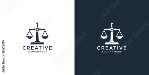 best law firm vector logo