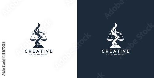best law firm vector logo