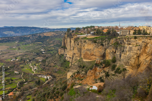 Majestic cliffs overlooking...