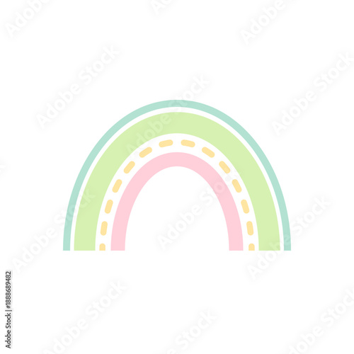 colorful rainbow element