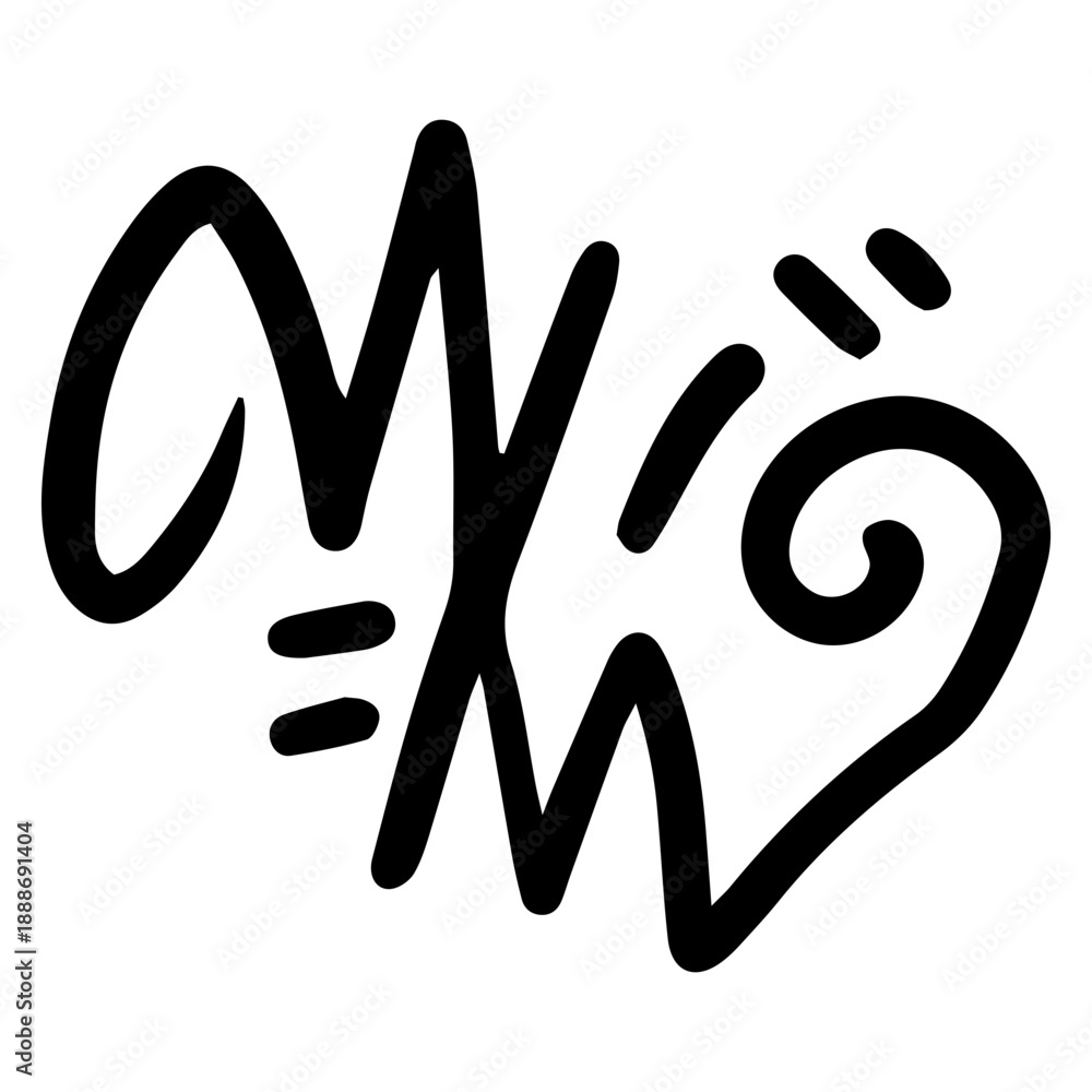 Obraz premium abstract art symbol