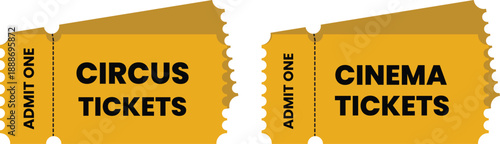 Cinema and Circus Ticket Coupon 
