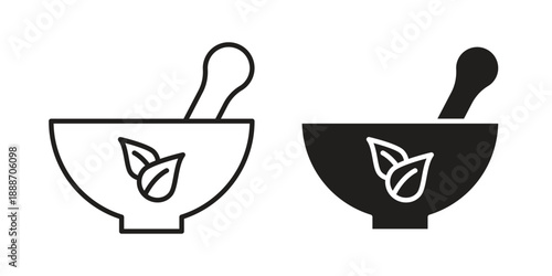 Homeopathy icon vector illustrations. vector glyph flat icons