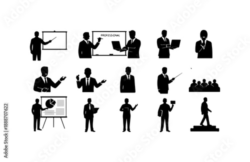 Business People Presentations and Meetings