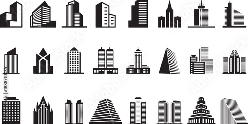 Collection of Diverse Building