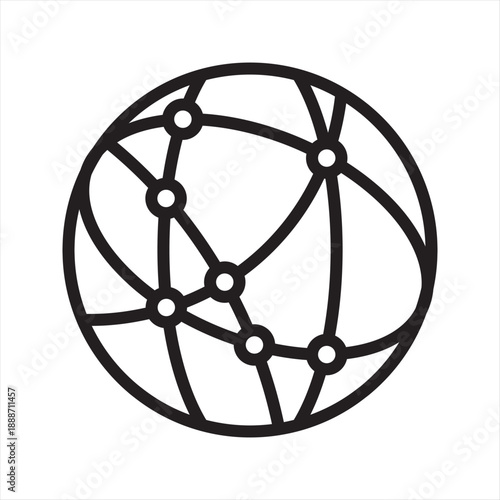 Tokenized Economy simple line icon