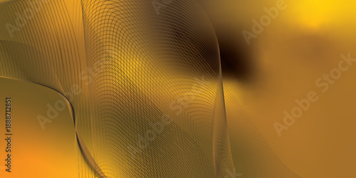 A bright orange sun shines through blue sky clouds, creating a radiant sun rays background with a glowing light texture and artistic motion wave design for a celestial wallpaper backdrop