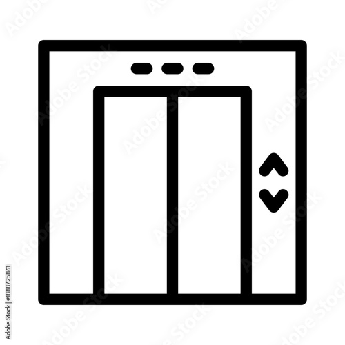 Elevator from Lodging and Hotel Set