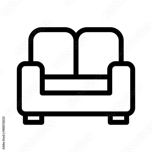 Sofa from Lodging and Hotel Set