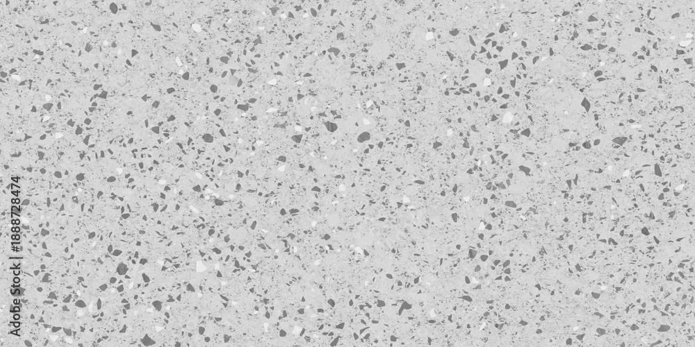 Obraz premium white and black terrazzo texture background