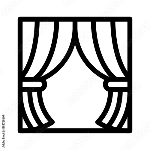 Curtains from Lodging and Hotel Set