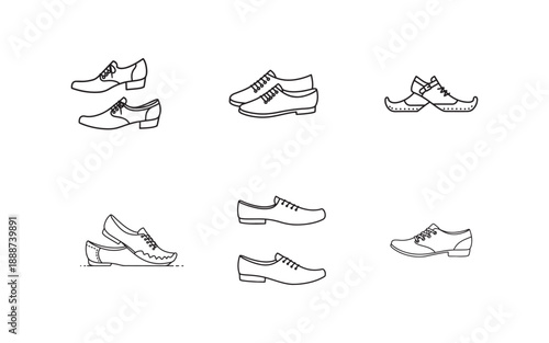 Collection of Classic Shoes in Various Styles