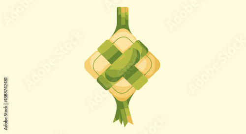 Intricate knot design on a bottle, symbolizing elegance and artistic fx, Image_fx (32).svg concept illustration