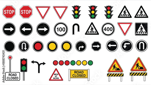Traffic Signs and Road Symbols
