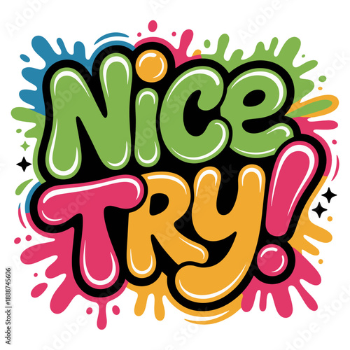 Urban Graffiti Artwork Streetwear Design for Tshirt