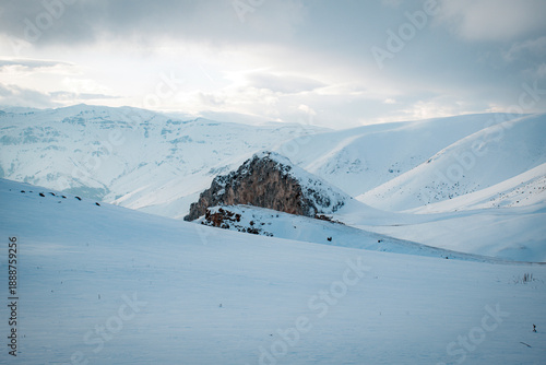 ski resort in the alps