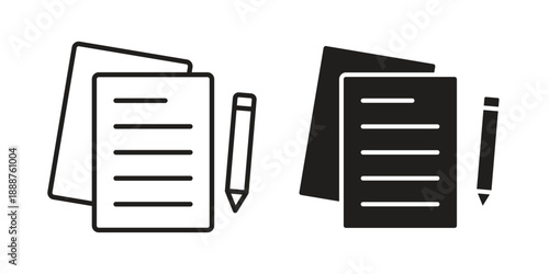 Wills and trusts icon vector logo design element. Vector emblem template.