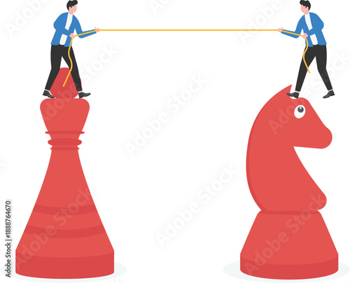 Tightrope Walking Between Chess Pieces