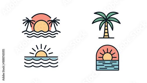 Colorful house painting illustration with paint roller