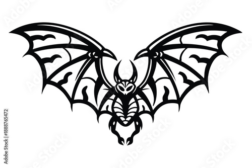 Parasitic Alien Insectoid Entity, Symbiotic Extraterrestrial Organism Graphic Icon