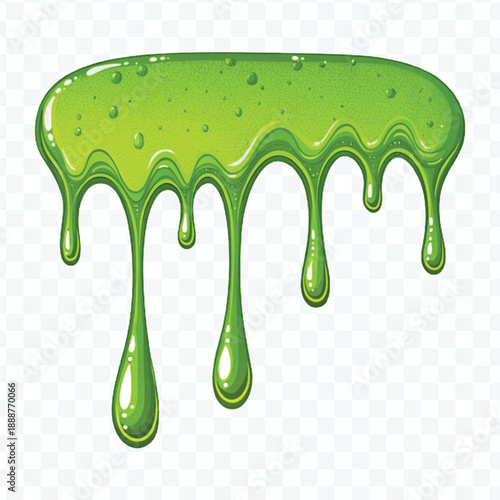 realistic 3d glossy liquid paint droplets dripping down in different color style isolated on transparent background