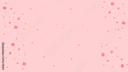 Minimalist pink background with organic abstract dots pattern for modern aesthetic design.