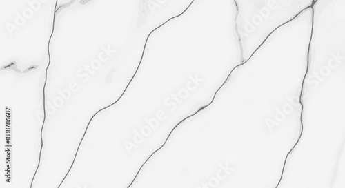 Seamless white marble with gray vein texture pattern