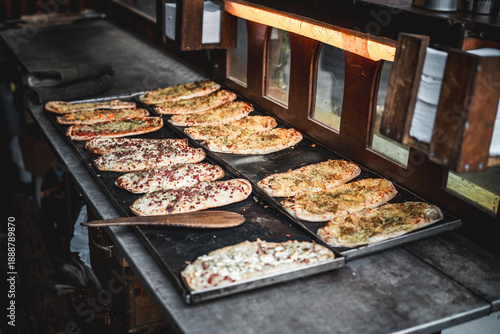 pizza on the grill