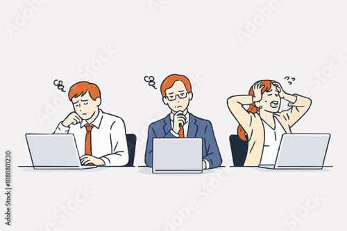 People Working At Computers