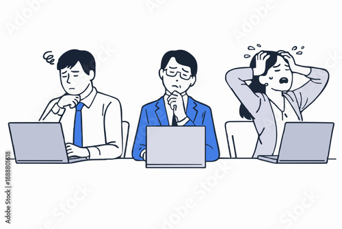 People Working At Computers