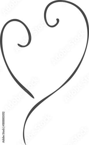 Smell steam and smoke lines icon. Air wind and scent linear hand drawn doodle. Hot vapor, aroma, smell, waves from food sketch.