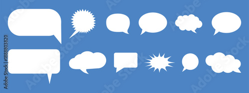 speech bubble collection.