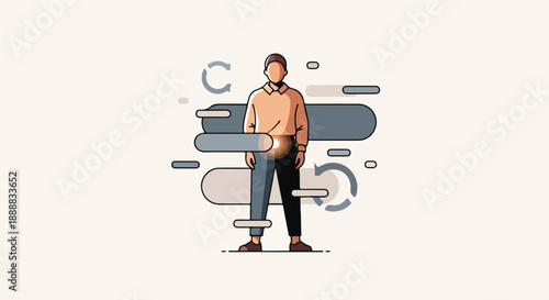 Standing Firm Under Criticism With Confidence And Resilience illustration