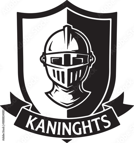 Medieval Knight Shield Vector Bundle