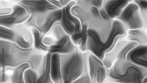 animated black grey gradient with Fluid abstract pattern in shades of gray and white. Perfect for backgrounds, print designs, and digital projects. Suitable for various creative projects.