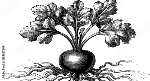 Celandine poisonous sap plant vintage botanical engraving design for prints and posters