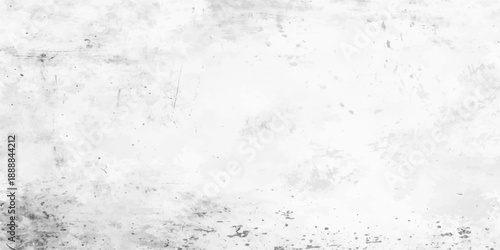 A vintage grungy white concrete wall texture with a rough gray paint surface and dirty old paper pattern provides a weathered stone backdrop for industrial art design