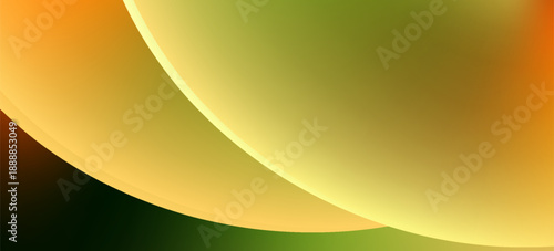 Wave liquid style lines with shadows and light on gradient background. Trendy simple fluid color gradient abstract background with dynamic straight shadow line effect. Vector Illustration For