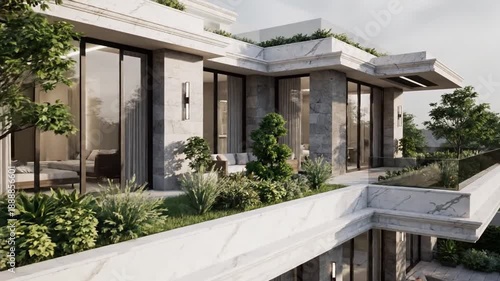 Modern architectural building design