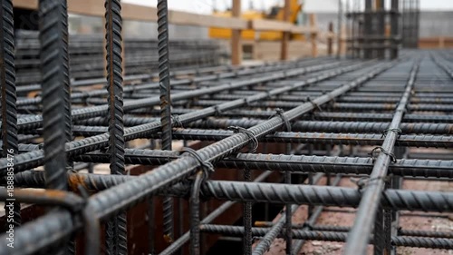 Reinforced steel construction frame