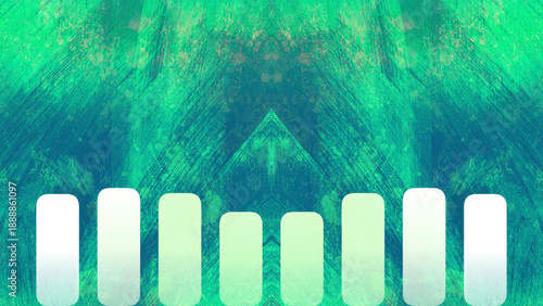 Modern Sound Wave Frequency Visualization

