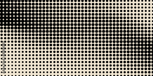 Hand drawn abstract dots seamless pattern naive Y2K. Very nice background, vector with 90s fun style