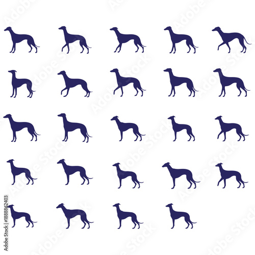 Whippet Dog Svg Bundle